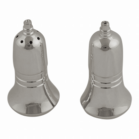 Plain Hotel Silver Salt & Pepper  c.1960