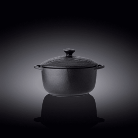 POT WITH LID 7" X 4.25" | 18 X 11 CM 20 FL OZ | 600 ML
