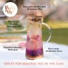 Charlie Iridescent Glass Iced Tea Carafe by Pinky Up