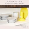 Yellow Melamine Cake Stand